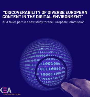 KEA takes part in a study on “Discoverability of diverse European content in the digital environment” for the European Commission