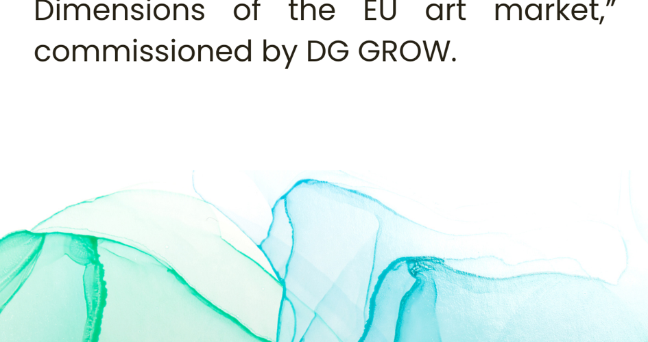 Launching a new study: the scale and economic dimensions of the EU art market