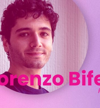 Welcome Lorenzo to the team!