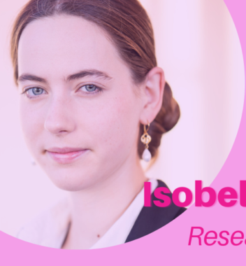 Welcome Isobel to the team!