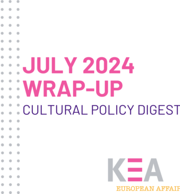 Wrap-up: KEA’s July Cultural Policy Digest