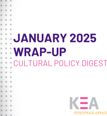 Wrap-up: KEA’s January Cultural Policy Digest