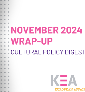 KEA’s November Cultural Policy Wrap-Up